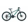 CARRARO FORCE 410 ERKEK DAĞ BİSİKLETİ 325H MD 24 JANT 21 VİTES MAT ANTRASİT YEŞİL MAVİ BEYAZ