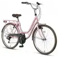 ÜMİT 2641 STITCH L-ATB-V-KADIN ŞEHİR BİSİKLETİ 26 JANT 21 VİTES PEMBE