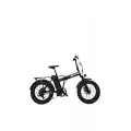 MOSSO VALTHERA-RR ELEKTRİKLİ KATLANIR BİSİKLET 420H MD 20 JANT 7 VİTES MAT SİYAH GÜMÜŞ