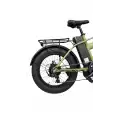 MOSSO VALTHERA-RR ELEKTRİKLİ KATLANIR BİSİKLET 420H MD 20 JANT 7 VİTES YEŞİL SİYAH