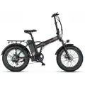 MOSSO LUNARA-RR ELEKTRİKLİ KATLANIR BİSİKLET 420H MD 20 JANT 7 VİTES MAT SİYAH KIRMIZI