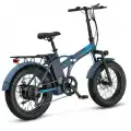 MOSSO LUNARA-RR ELEKTRİKLİ KATLANIR BİSİKLET 420H MD 20 JANT 7 VİTES TASMAN MAVİ MAVİ