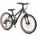 MOSSO WILDFIRE L-24-V KADIN DAĞ BİSİKLETİ 330H 24 JANT 21 VİTES MAT MOR