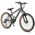 MOSSO WILDFIRE M-24-V ERKEK DAĞ BİSİKLETİ 330H 24 JANT 21 VİTES MAT ANTRASİT
