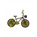 BİSAN SPARK ERKEK ÇOCUK BİSİKLETİ 30 CM V 20 JANT MAT SİYAH SARI
