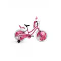 BİSAN QUEEN KIZ ÇOCUK BİSİKLETİ 30CM V 20 JANT METALİK PEMBE PEMBE