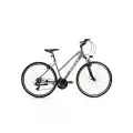 BİSAN TRX 8200 KADIN ŞEHİR BİSİKLETİ 45CM V 28 JANT 21 VİTES METALİK GRİ BEYAZ PEMBE