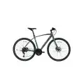 BİSAN TRX 8600 ALTUS ERKEK ŞEHİR BİSİKLETİ 50CM HD 28 JANT 27 VİTES METALİK GRİ MAVİ