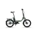 CARRARO E-FLEXI 6.1 KATLANIR BİSİKLET 460H HD 20 JANT NEX.8 VİTES MAT KOYU YEŞİL ADAÇAYI KIRMIZI