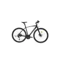 BİSAN TRX 8600 DEORE ERKEK ŞEHİR BİSİKLETİ 54CM HD 28 JANT 30 VİTES PARLAK SİYAH KIRMIZI
