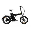 TORC TRC 8  ELEKTRİKLİ KATLANIR BİSİKLET 420H MD 20 JANT 7 VİTES SİYAH YEŞİL