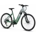 MOSSO E-LEGARDA ELEKTRİKLİ KADIN ŞEHİR BİSİKLET 450H HYD 28 JANT 10 VİTES GREEN L.GREEN