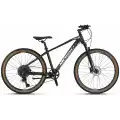 MOSSO BLACK EDITION-27 CUES ERKEK DAĞ BİSİKLETİ 406H HD 27.5 JANT 10 VİTES MAT SİYAH CHROME