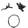 SHIMANO HİDROLİK DİSK FREN SET SAĞ ARKA BL-M4100(R), BR-MT410(R) KANATSIZ ADAPTÖRSÜZ SİYAH