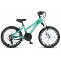 MOSSO WILDFIRE L-20-V KIZ ÇOCUK BİSİKLETİ 280H 20 JANT 18 VİTES EMERALD MOR
