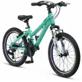 MOSSO WILDFIRE L-20-V KIZ ÇOCUK BİSİKLETİ 280H 20 JANT 18 VİTES EMERALD MOR
