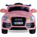 BABYHOPE 436 KUMANDALI 12V AKÜLÜ ARABA PASTEL PEMBE