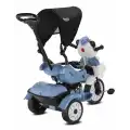 BABYHOPE 127 LITTLE PANDA ÜÇ TEKER KONTROLLÜ BEBEK BİSİKLETİ PASTEL MAVİ