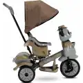 BABYHOPE 127 LITTLE PANDA LÜKS ÜÇ TEKER KONTROLLÜ BEBEK BİSİKLETİ KAHVE
