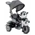 BABYHOPE 127 LITTLE PANDA LÜKS ÜÇ TEKER KONTROLLÜ BEBEK BİSİKLETİ GRİ