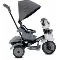 BABYHOPE 127 LITTLE PANDA LÜKS ÜÇ TEKER KONTROLLÜ BEBEK BİSİKLETİ GRİ