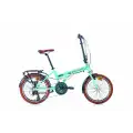 CARRARO FLEXI 121 KATLANIR BİSİKLET 350H V 20 JANT 21 VİTES MAT TURKUAZ SİYAH BAKIR