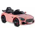 BABYHOPE 444 GTR SPORT 12V UZAKTAN KUMANDALI AKÜLÜ ARABA PEMBE