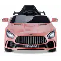 BABYHOPE 444 GTR SPORT 12V UZAKTAN KUMANDALI AKÜLÜ ARABA PEMBE
