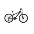 BİSAN COOPER ERKEK DAĞ BİSİKLETİ 30 CM HD 24 JANT 21 VİTES MAT SİYAH SARI