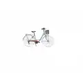 BİSAN SORRENTO-S KADIN ŞEHİR BİSİKLETİ 44CM V 28 JANT 7 VİTES BEBE MAVİ SİLVER