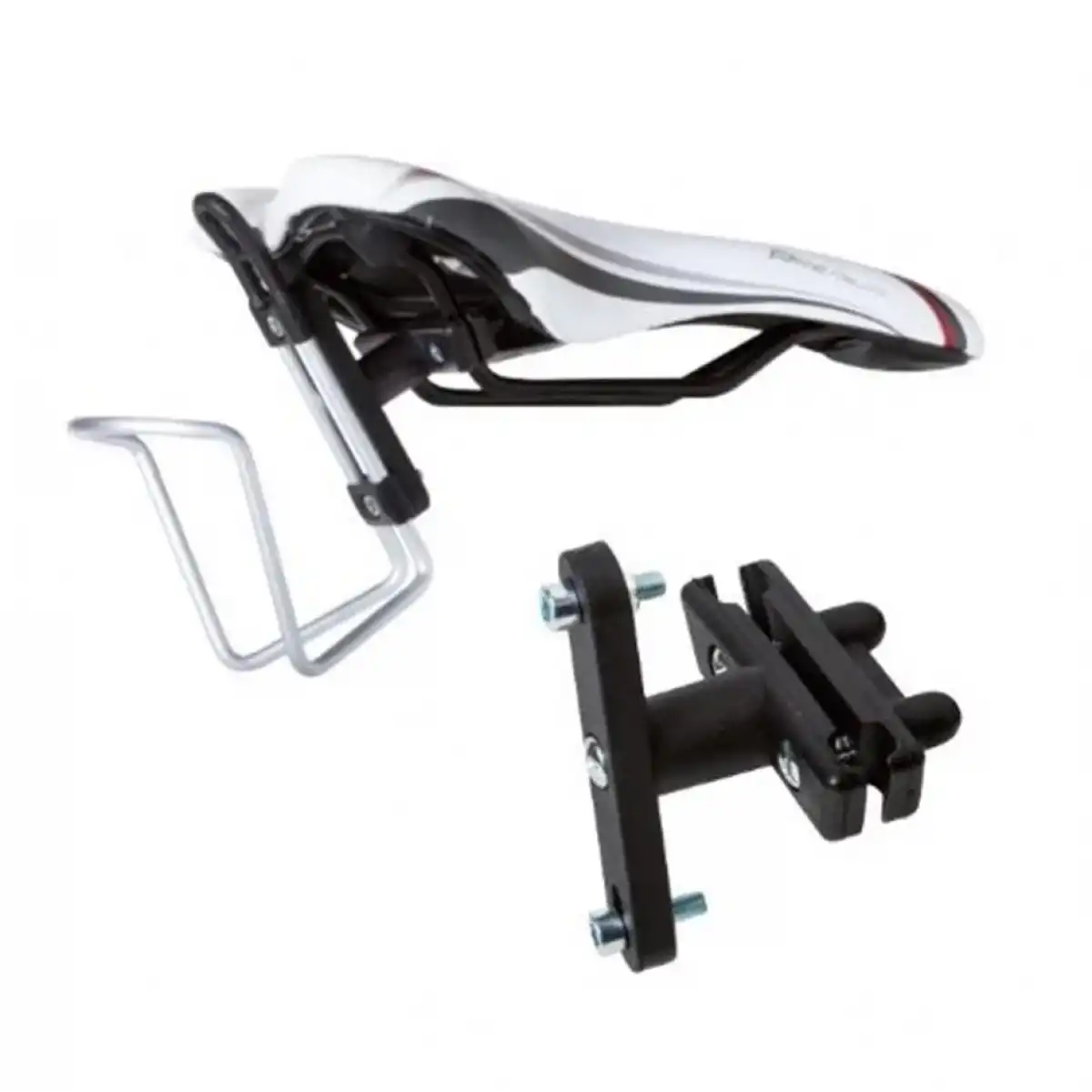 ROTA SADDLE KIT SULUK KAFESİ ADAPTÖRÜ SELE ALTI MONTAJ SİYAH ART.9052 SKF-006