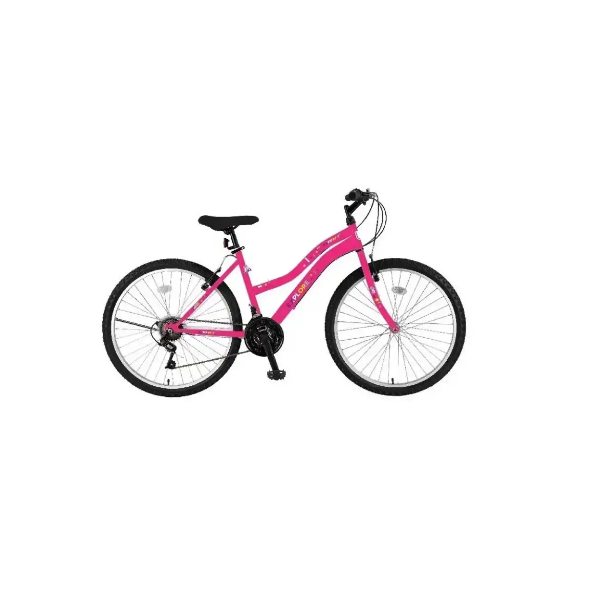 ÜMİT 2434 EXPLORER KADIN DAĞ BİSİKLETİ V 24 JANT 21 VİTES PEMBE
