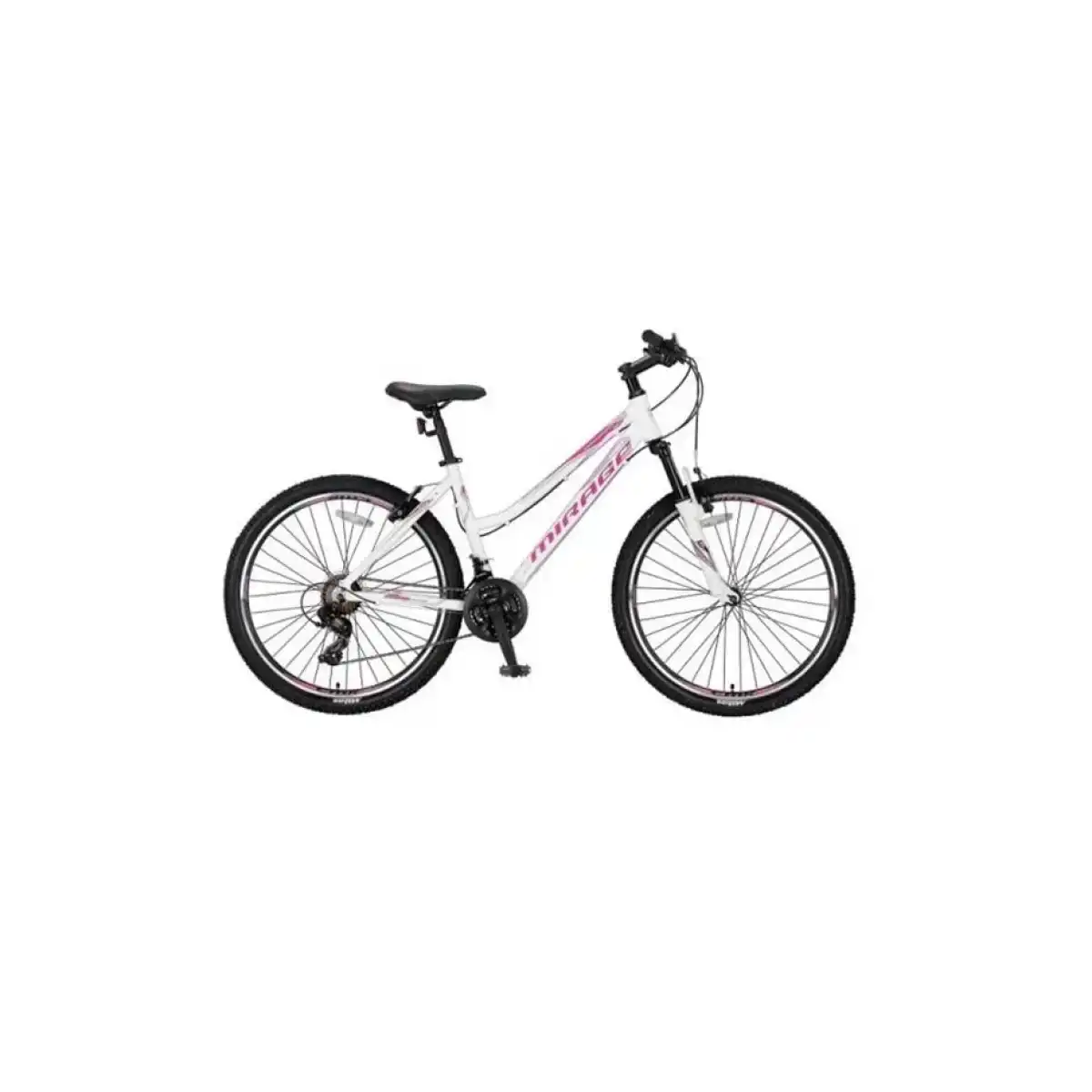 ÜMİT 2466 MIRAGE KADIN DAĞ BİSİKLETİ 305H V 24 JANT 21 VİTES BEYAZ TURKUAZ