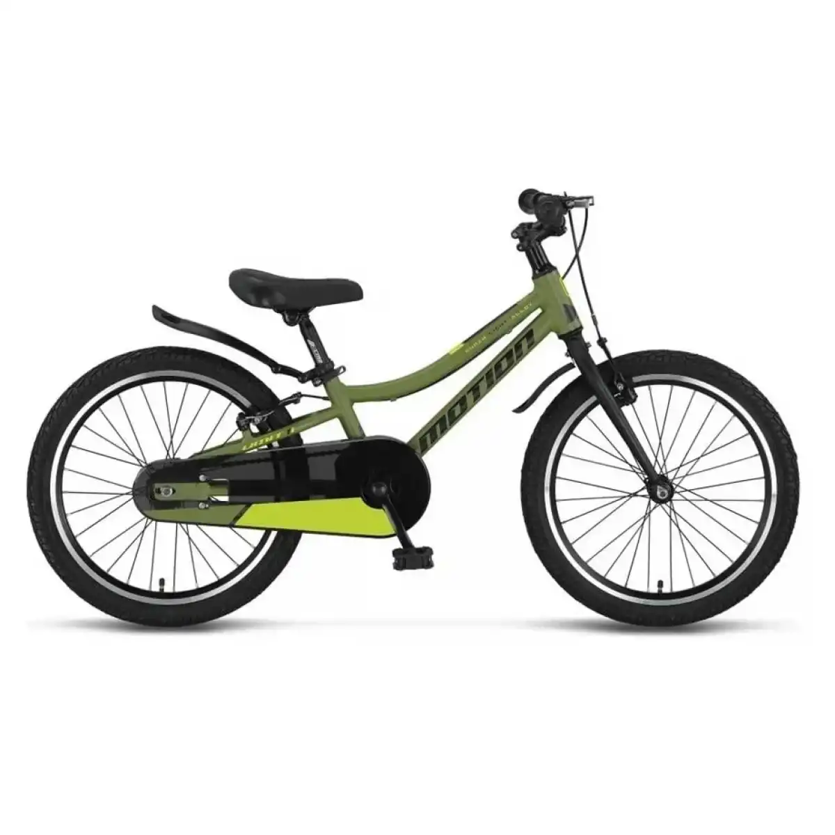 ÜMİT 2073 MOTION ERKEK ÇOCUK BİSİKLETİ V 20 JANT VİTESSİZ HAKİ YEŞİL