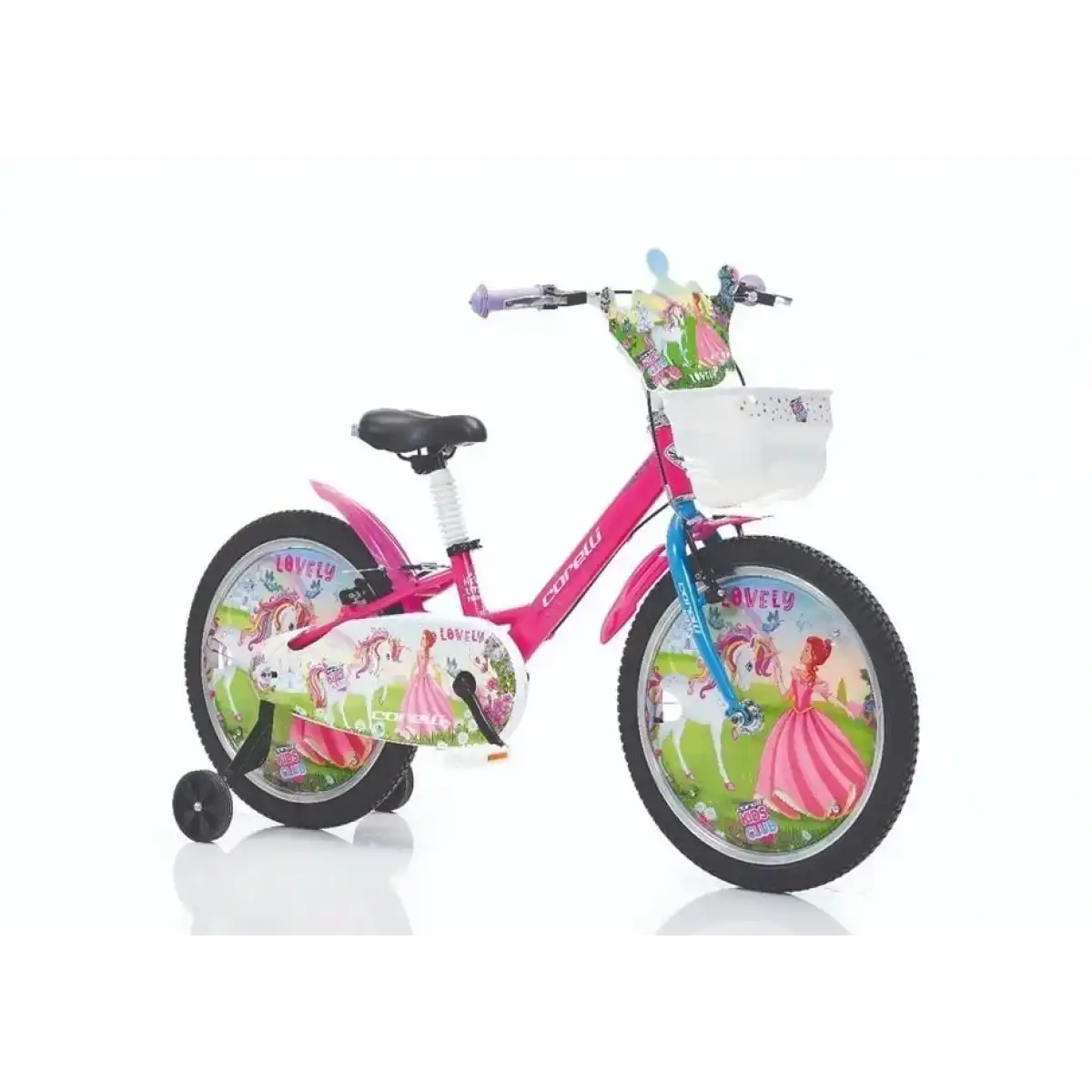 CORELLİ LOVELY KIZ ÇOCUK BİSİKLETİ V 20 JANT PEMBE KIRMIZI