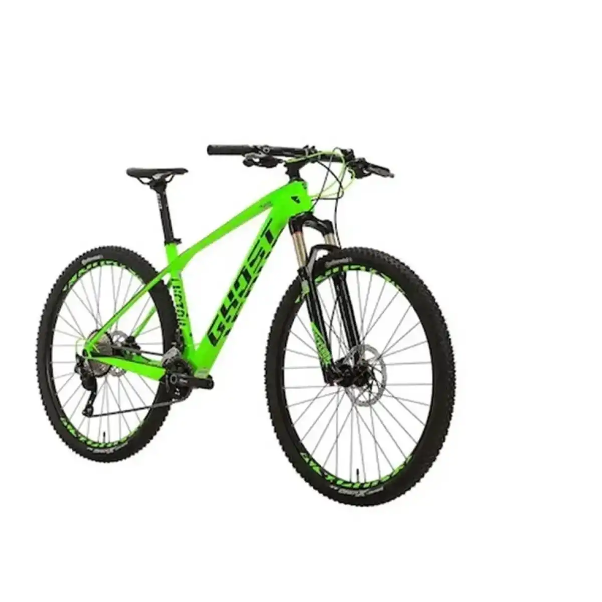 GHOST LECTOR 2.9 LC ERKEK DAĞ BİSİKLETİ HD 29 JANT 20 VİTES  GREEN BLK M BEDEN