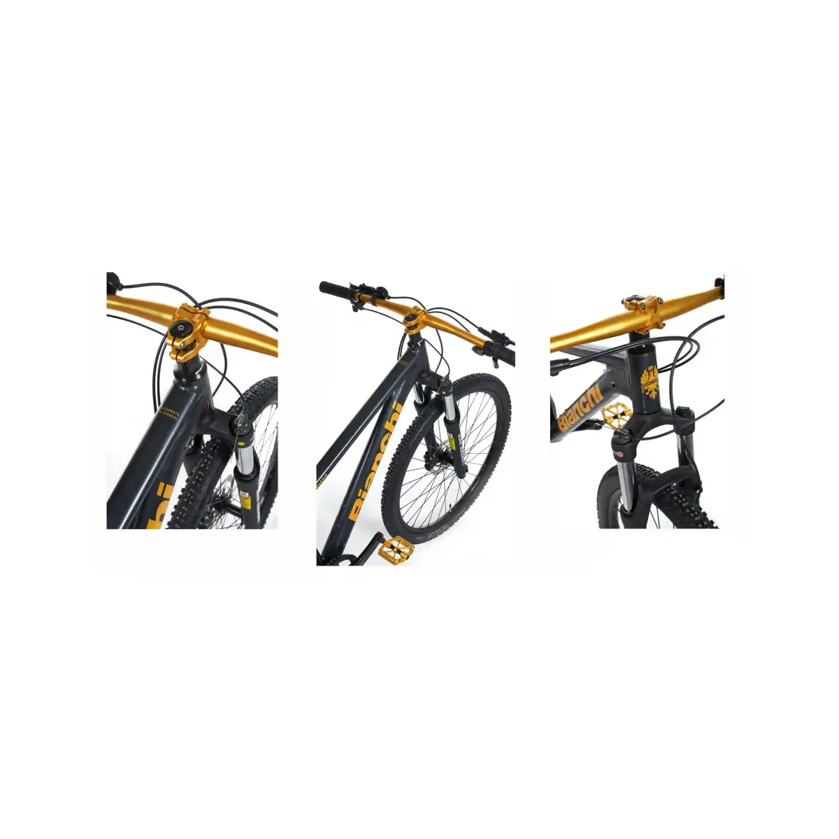 BIANCHI MAGMA 27.X ESSA ERKEK DAĞ BİSİKLETİ 380H HD 27.5 JANT 8 VİTES SİYAH SARI