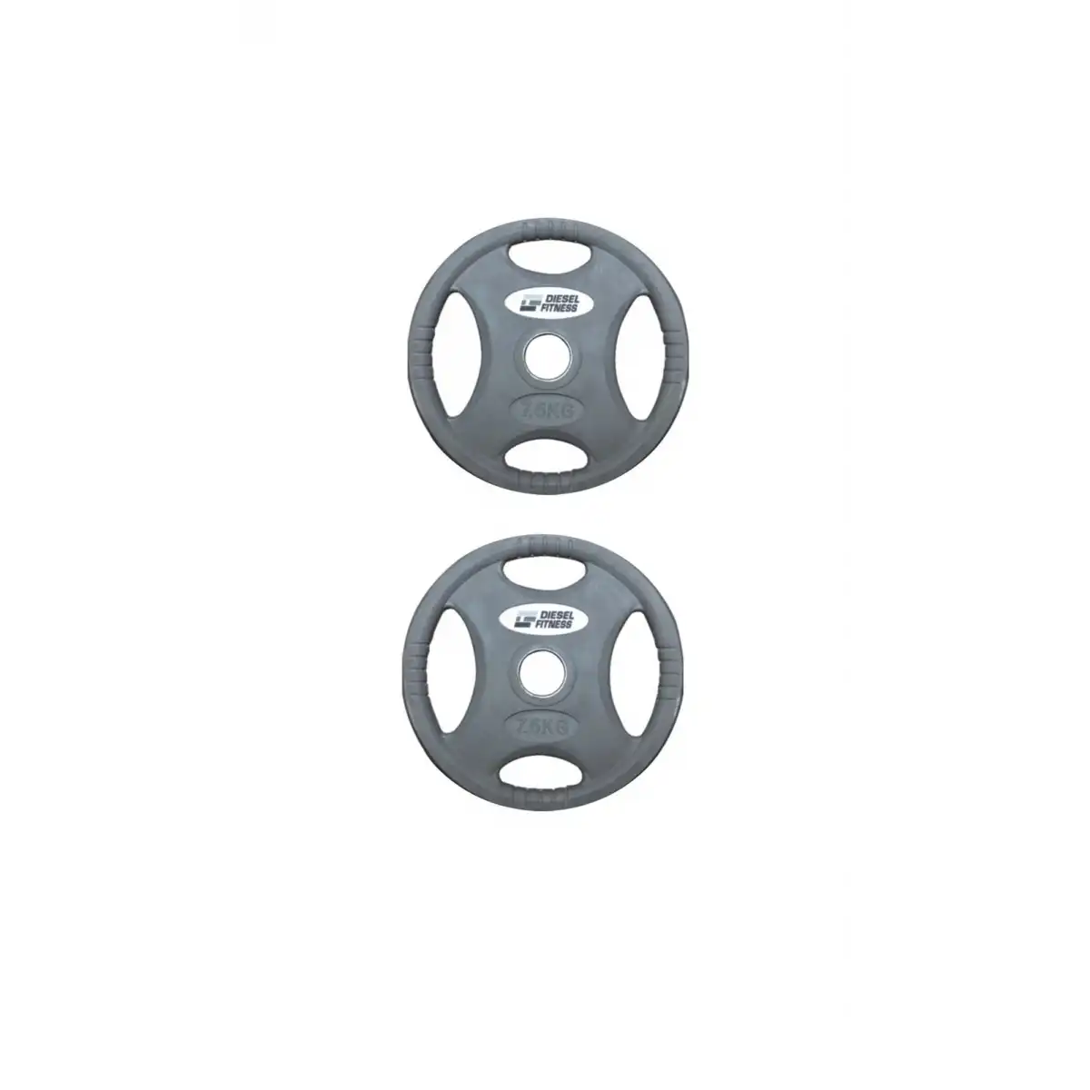 DIESEL FİTNES ROP 4 KAUÇUK FLANŞ PLAKA 2X7.5 KG GRİ