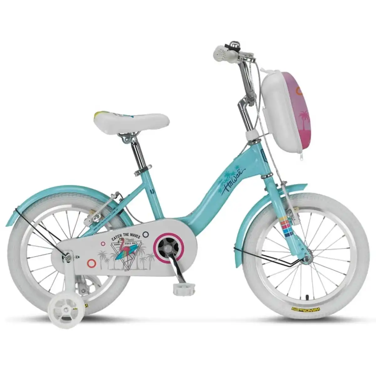ÜMİT 1625 HAWAI-CANTA-V KIZ ÇOCUK BİSİKLETİ 16 JANT SKY BLUE