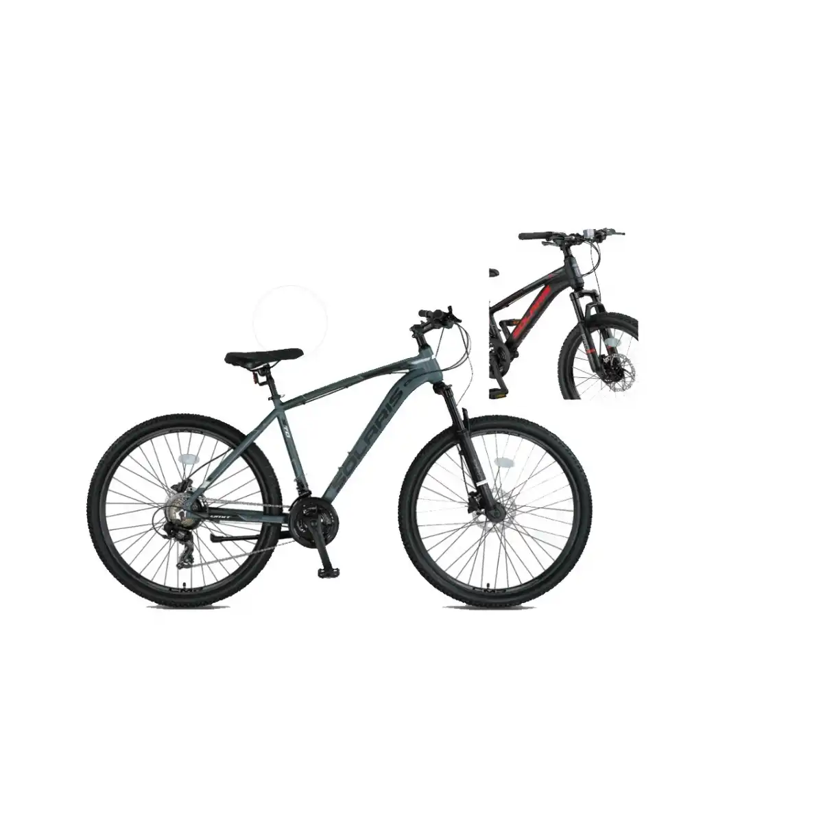 ÜMİT 2951 SOLARIS-M-MD ERKEK DAĞ BİSİKLETİ 508H 29 JANT 21 VİTES BLACK RED