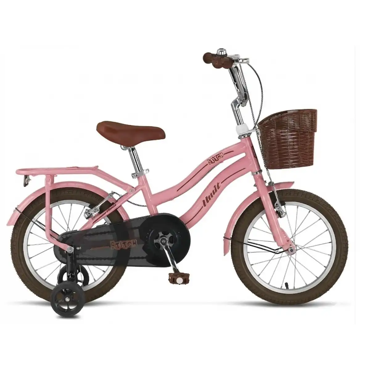 ÜMİT 1641 STITCH L-ATB-V-KIZ ÇOCUK BİSİKLETİ 16 JANT PEMBE