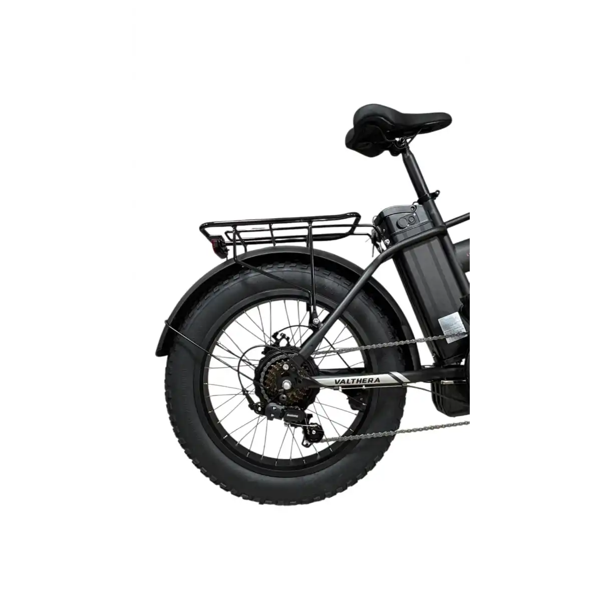 MOSSO VALTHERA-RR ELEKTRİKLİ KATLANIR BİSİKLET 420H MD 20 JANT 7 VİTES MAT SİYAH GÜMÜŞ