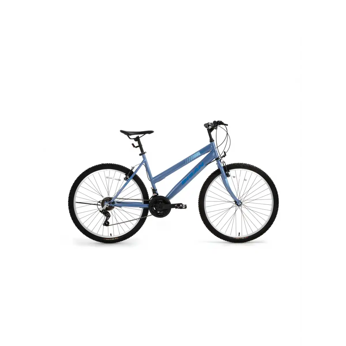 BİSAN DISCOVER KADIN DAĞ BİSİKLETİ 42CM V 26 JANT 21 VİTES METALİK MAVİ MAVİ