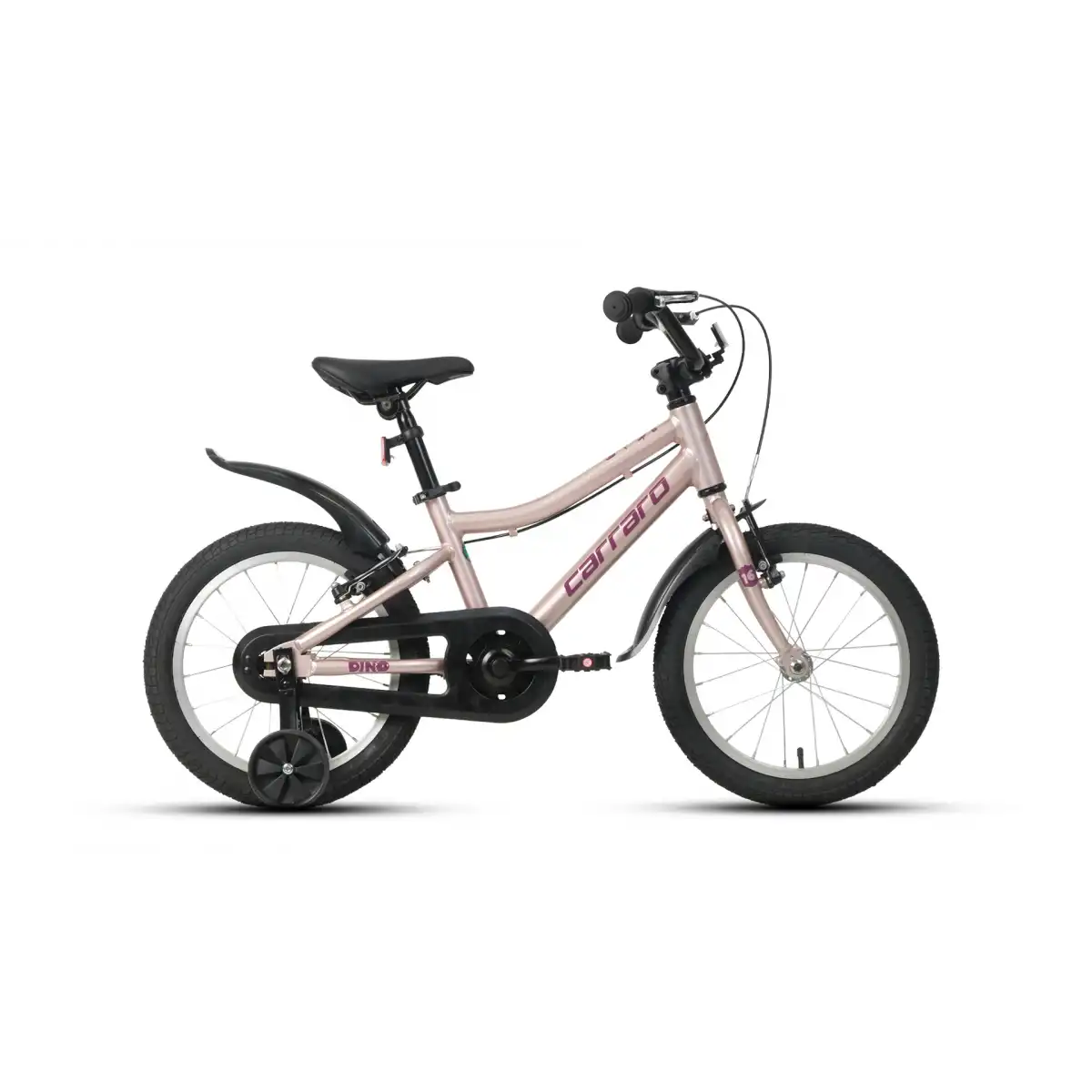 CARRARO DINO KIZ ÇOCUK BİSİKLETİ 260H V 16 JANT TOZ PEMBE MOR