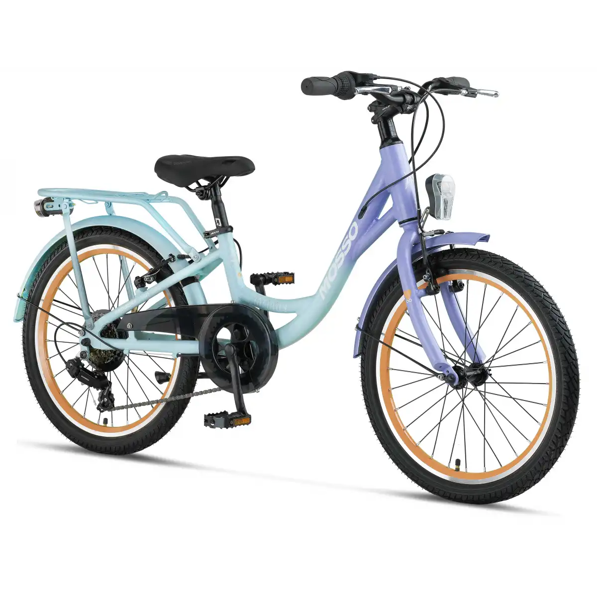 MOSSO INFINITY-20-V KIZ ÇOCUK BİSİKLETİ 254H 20 JANT 6 VİTES MATT UNICORN
