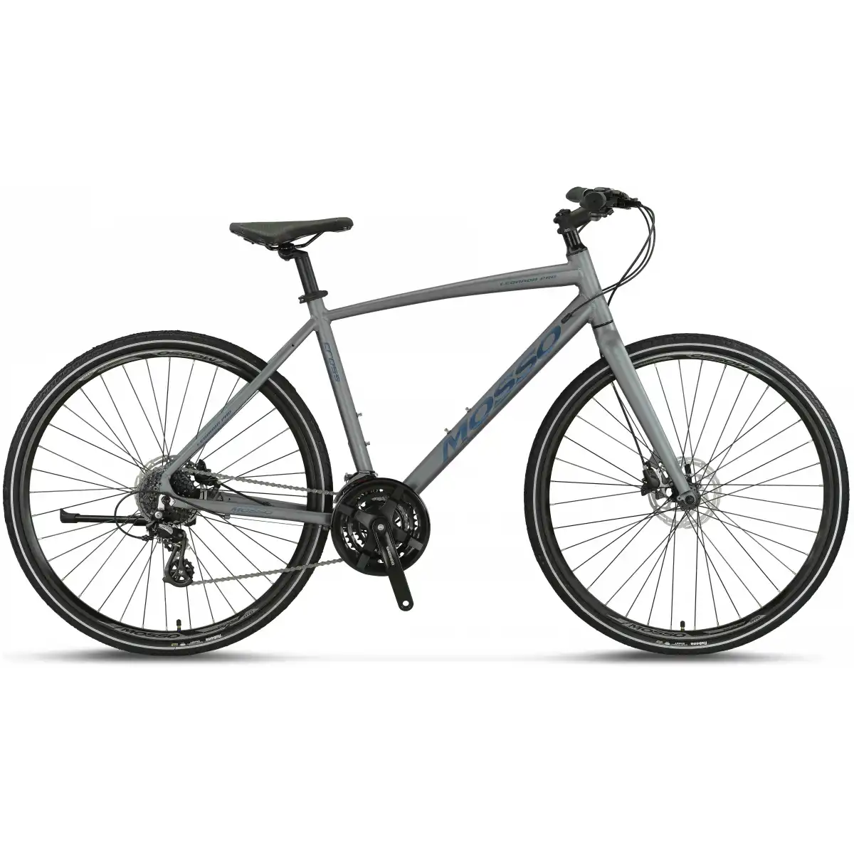 MOSSO LEGARDA-PRO-X24-MDM ERKEK ŞEHİR BİSİKLETİ 460H HD 28 JANT 24 VİTES ANTRASİT LACİVERT