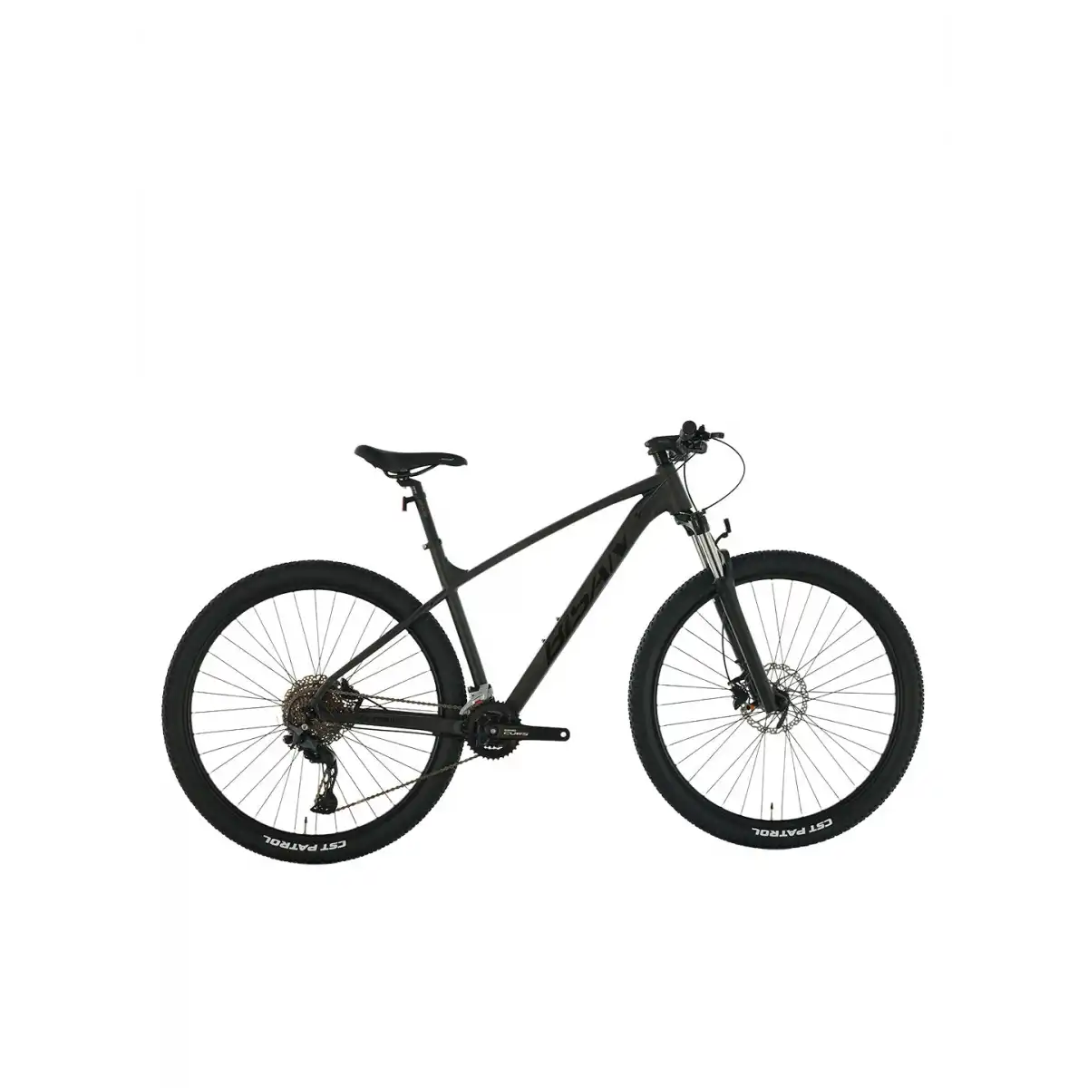 BİSAN BOLD 10.2 ERKEK DAĞ BİSİKLETİ 43CM HD 29 JANT 20 VİTES SİYAH SİYAH