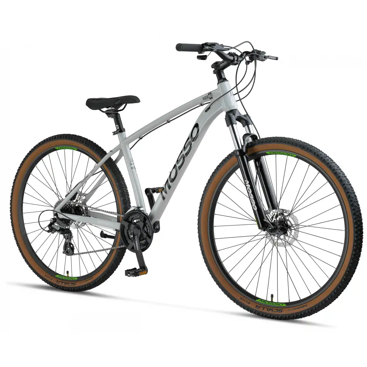 MOSSO RACELINE-29-HD ERKEK DAĞ BİSİKLETİ 508H 29 JANT 24 VİTES MATT NARDO GREY