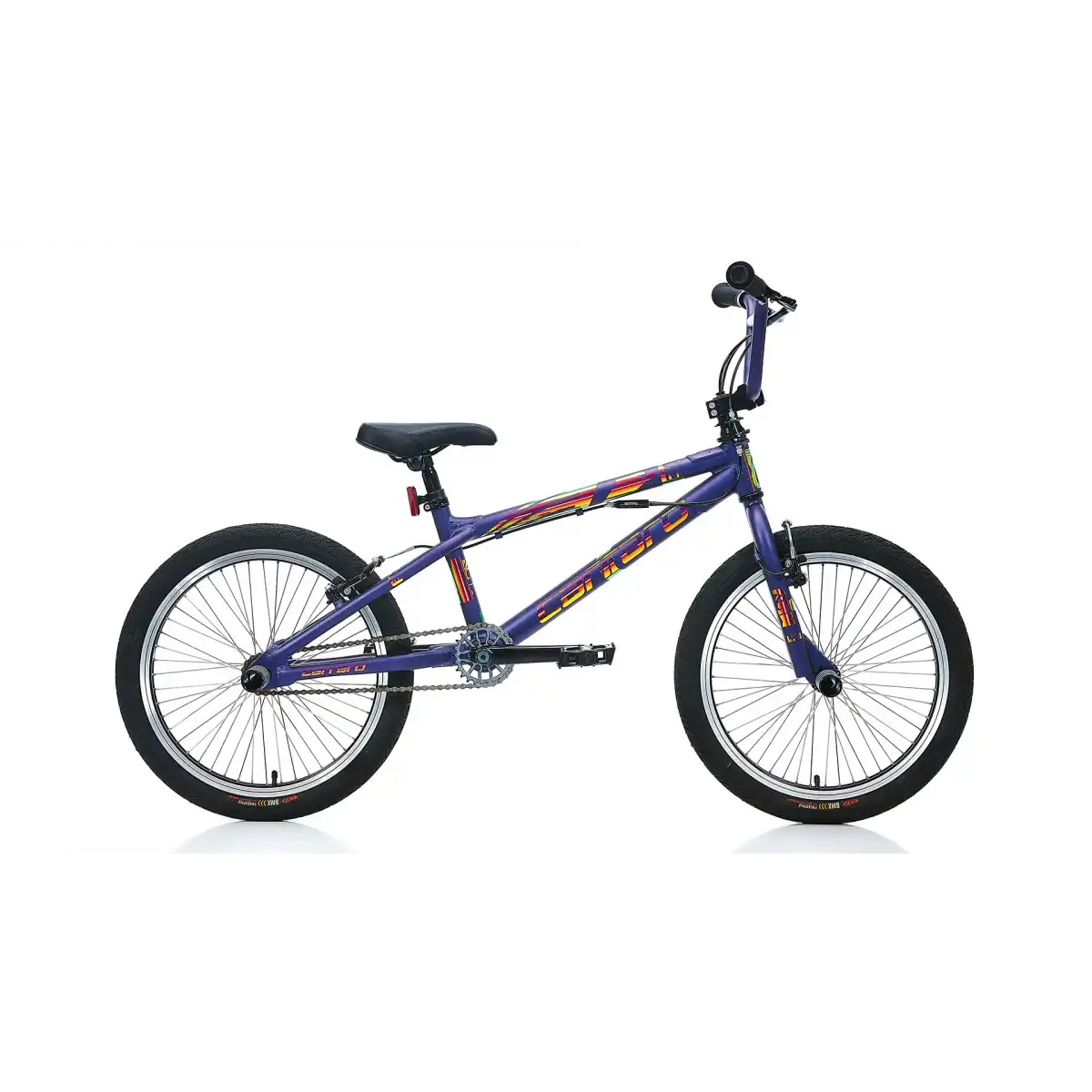 CARRARO ÖZEL SERİ RAVE BMX BİSİKLET 270H V 20 JANT 1 VİTES MAT MOR HOLOGRAM