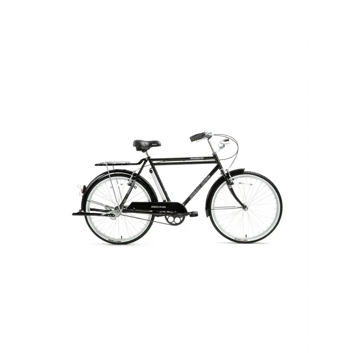 BİSAN ROADSTAR GL ERKEK HİZMET BİSİKLETİ 58CM V 26 JANT 1X1 VİTES PARLAK SİYAH BEYAZ